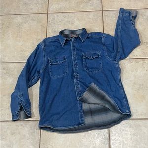 Eddie Bauer Lined Shirt Jac